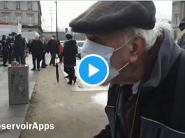 "Respectez-moi, ne me gazez pas !" s'insurge un grand-père de 87 ans face aux policiers