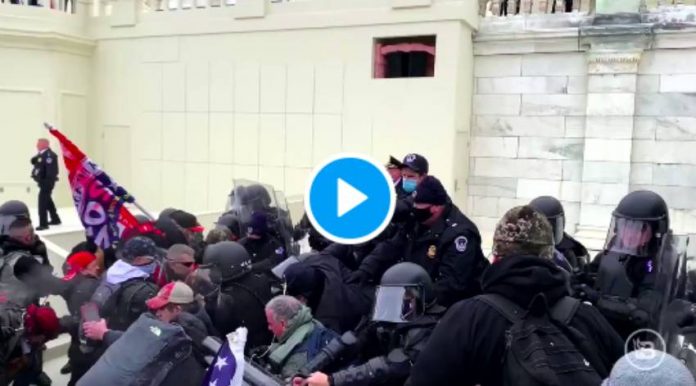 Elections USA Les partisans de Donald Trump prennent d’assaut le Capitole - VIDEO2
