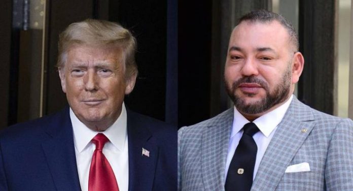 Le président américain Donald Trump reçoit la plus haute distinction du Maroc (1)