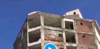 Turquie les images impressionnantes d’un immeuble qui s’effondre au son des klaxons de voitures - VIDEO