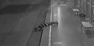 Turquie une femme perd connaissance sur les rails quelques secondes avant l’arrivée d’un train - VIDEO