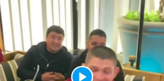 Khabib Nurmagomedov fait un passage remarqué dans restaurant de Dubaï - VIDEO