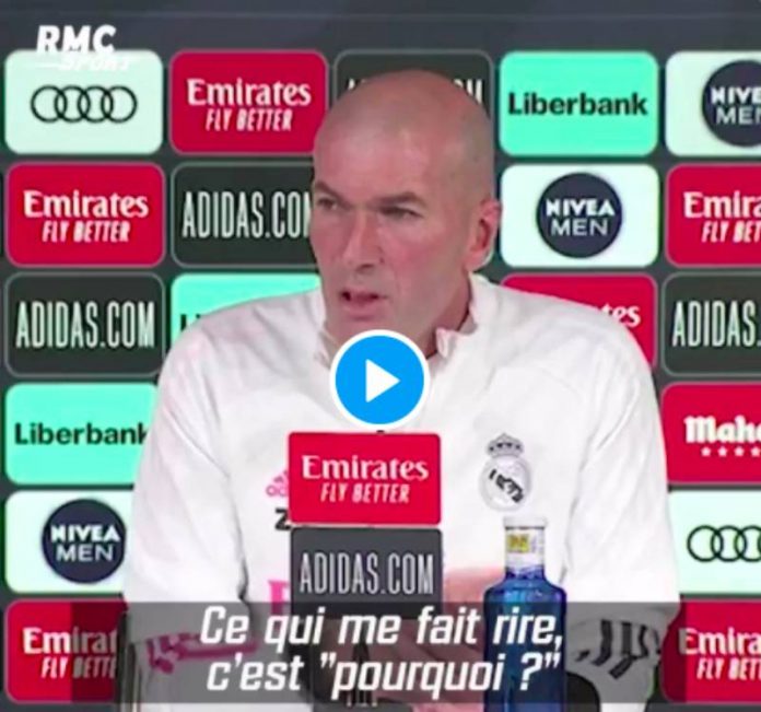 Real Madrid la grosse colère de Zinedine Zidane face à un journaliste - VIDEO