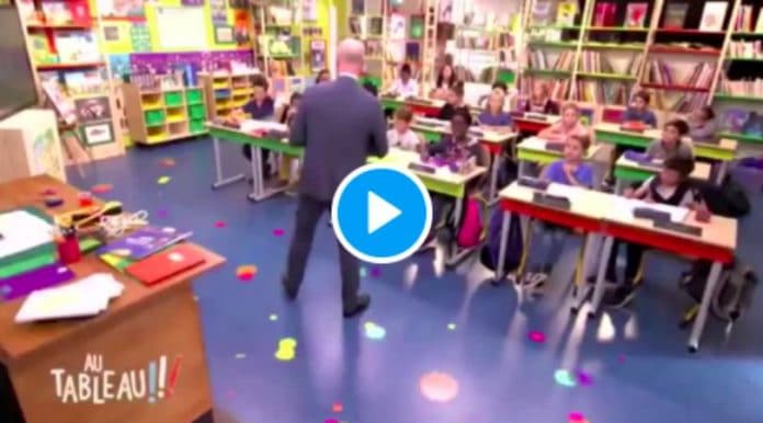 « C’est vrai qu’Emmanuel Macron s’est marié avec sa prof et vous avec votre élève ? » un enfant met Blanquer mal à l’aise - VIDEO