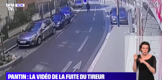 Fusillade Pantin : le tireur prend la fuite en trottinette - VIDEO