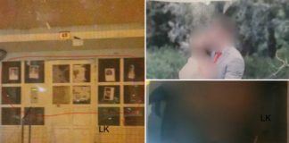 Epinay-sur-Seine des noms et photos de mariage de policiers affichés dans un hall d’immeuble