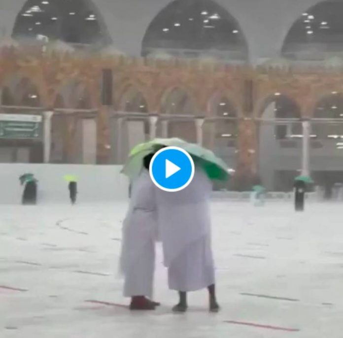 Ramadan une tempête de grêles et des pluies torrentielles s’abattent sur La Mecque - VIDEO