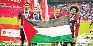Coupe d’Angleterre - Hamza Choudhury et Wesley Fofana affichent leur soutien aux Palestiniens 