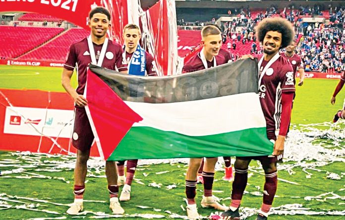 Coupe d’Angleterre - Hamza Choudhury et Wesley Fofana affichent leur soutien aux Palestiniens 