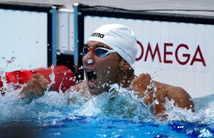 Le nageur tunisien Ahmed Hafnaoui décroche l’or aux JO de Tokyo - VIDEO