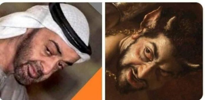 Les Emirats arabes unis protestent contre une peinture représentant Mohammed Ben Zayed en diable