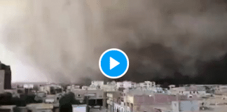 Une étrange et impressionnante tempête de sable s’abat dans le sud de l’Algérie - VIDEO