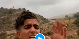 « Vous êtes dans nos coeurs » un jeune marocain envoie un message de fraternité au peuple algérien - VIDEO