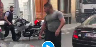 Belgique un homme tabasse 5 policiers lors d’un contrôle de routine - VIDEO