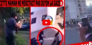 Corbeil-Essonnes les policiers gazent une mère voilée qui tentait de protéger son fils - VIDEO