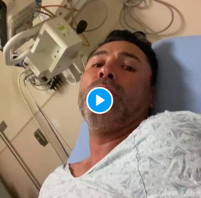 Covid-19 le boxeur Oscar De La Hoya hospitalisé après la vaccination - VIDEO (1)