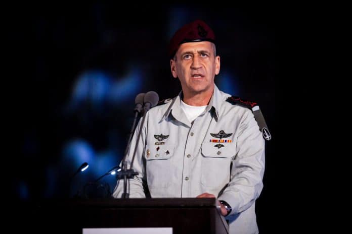 Le chef de l'armée israélienne ordonne 