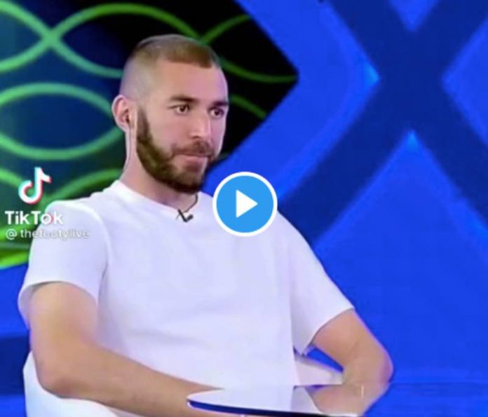 Quand Karim Benzema bloque sur une question en arabe  - VIDEO