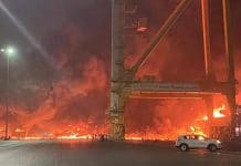 Dubaï : une immense incendie provoque une puissante explosion