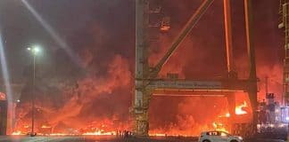 Dubaï : une immense incendie provoque une puissante explosion