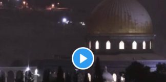Jérusalem De rares chutes de neige recouvre la mosquée Al-Aqsa d’un manteau blanc - VIDEO