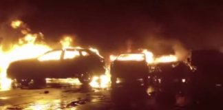 Maroc - un malade mental incendie 12 voitures volontairement à Casablanca