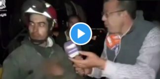 « Bientôt la joie sera là in cha Allah » un sauveteur console un journaliste en pleurs sur le sort de Rayan - VIDEO