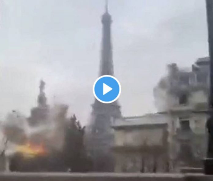 « Si nous tombons, vous tombez ! » L’Ukraine diffuse une vidéo de Paris sous les bombes - VIDEO