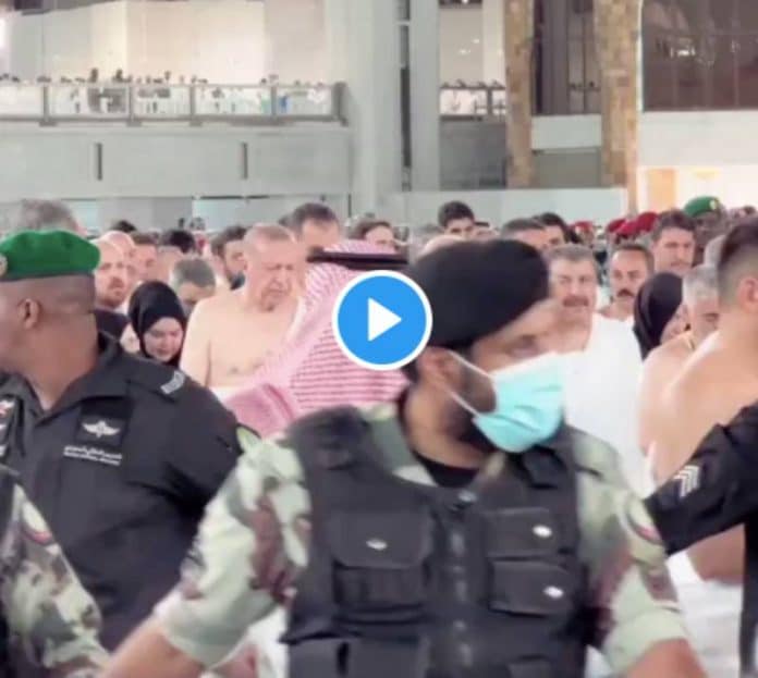 La Mecque Le président Recep Erdogan accomplit la Omra - VIDEO