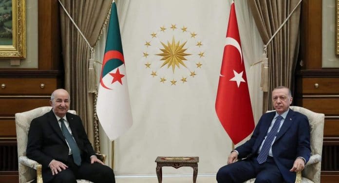 Recep Erdogan reçoit le président algérien pour une visite de 3 jours