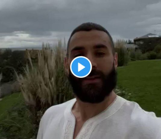 « Aid Moubarak à tous » Karim Benzema envoie un message à tous les musulmans du monde - VIDEO