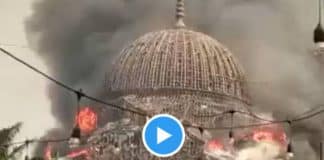Jakarta : le dôme de la Grande Mosquée s’effondre suite à un incendie - VIDEO