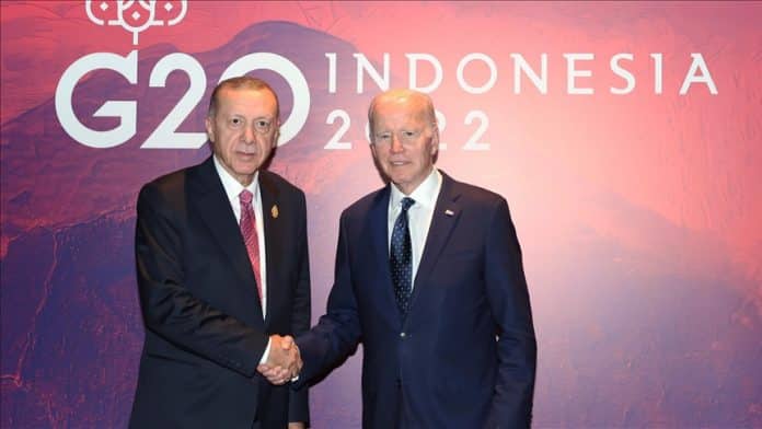 G20 - Erdogan et Biden discutent de l'élargissement de l'OTAN et de la sécurité