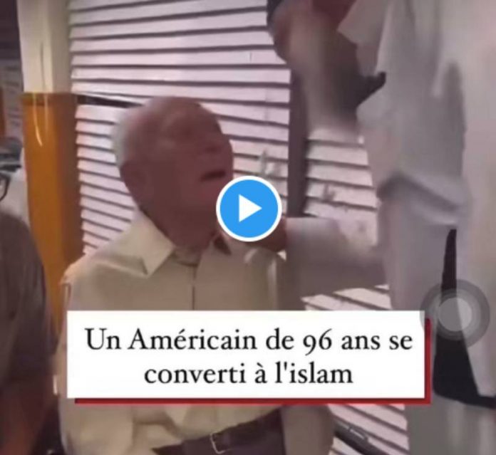 Un américain de 96 ans se converti à l’Islam - VIDEO