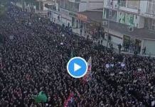 Coran brûlé immense manifestation devant l'ambassade de Suède en Turquie
