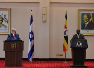 Le président ougandais n’a cessé d’appeler Israël « Palestine » devant Benjamin Netanyahu