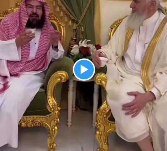 Cheikh Soudais reçoit l’imam de la mosquée d’Al-Aqsa à l’occasion de l’Aïd al-Fitr - VIDEO2