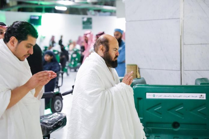 La Mecque - Cheikh AbdulRahman Sudais effectue la Omra