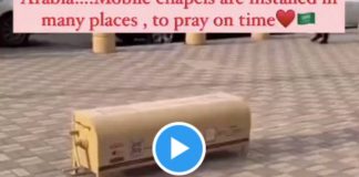 L’Arabie saoudite installe des tapis de prière mobiles dans les rues - VIDEO