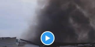 Seine-Saint-Denis un incendie gigantesque ravage un entrepôt d'Aubervilliers - VIDEO