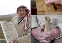 Un Palestinien dévoile un document datant de 117 ans avec un tampon de l’Empire Ottoman