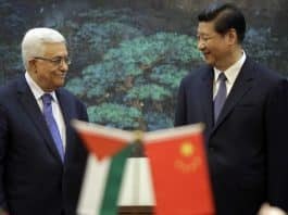 Xi Jinping en Chine soutient la juste cause d'un État palestinien