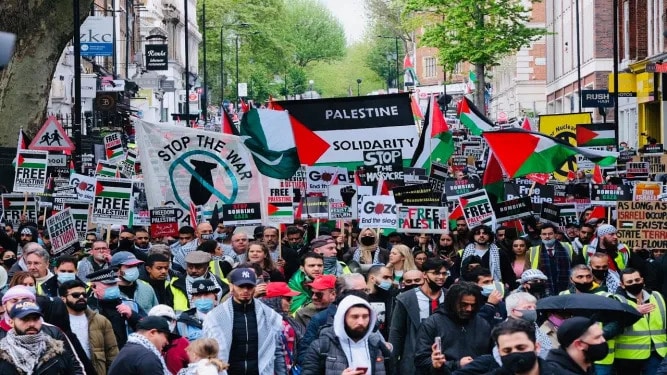 Solidarite Palestine Londres-
