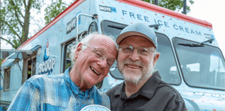 Jerry Greenfield cofondateur Ben & Jerry's lors d'un événement social