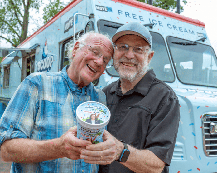 Jerry Greenfield cofondateur Ben & Jerry's lors d'un événement social