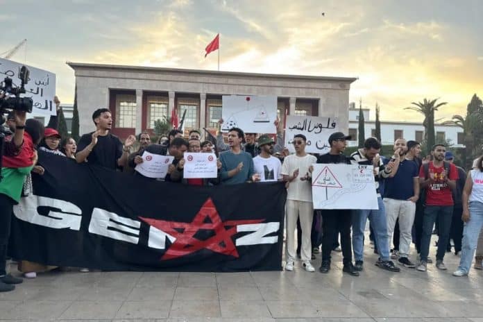 Manifestation Gen Z 212 Maroc