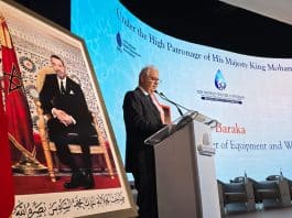 Ouverture du19ᵉ Congrès mondial de l’eau à Marrakech, au Maroc.