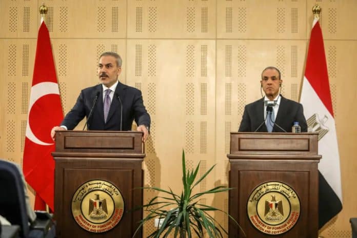 Hakan Fidan et Badr Abdelatty