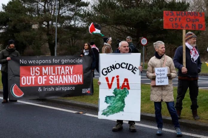 genocide Israel Irlande