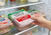 Rappel de jambon contaminé à la Listeria en France
